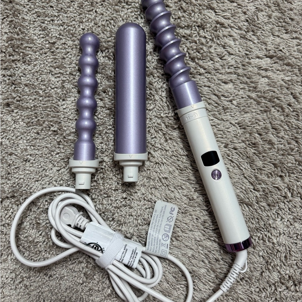 Monat Purple Curling Wand Set
